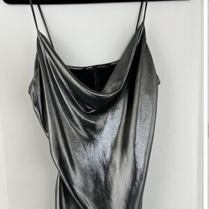 Zara Cowl Neck Tank Top